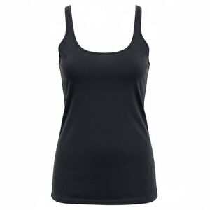 Skims Vintage Scoop Neck Tank in Soot
